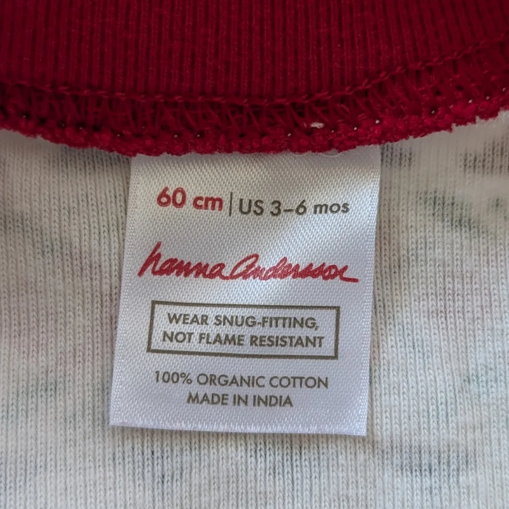 Hanna Andersson Baby Zip Sleeper In Dear Deer Size 3-6 Months